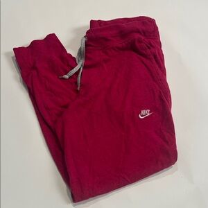 Nike Women’s Cropped Jogger Sweatpants with Drawstring